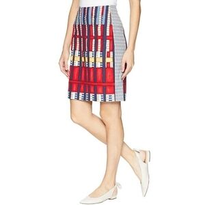 NIC+ZOE • The Santiago Hills Block Pencil Skirt • Multicolored • Size 6 • EUC •
